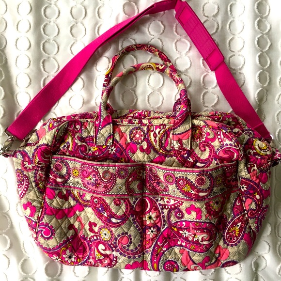 Vera Bradley Handbags - Vera Bradley Quilted Weekender Travel Bag